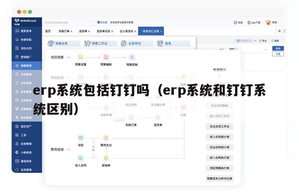 erp系统包括钉钉吗（erp系统和钉钉系统区别）