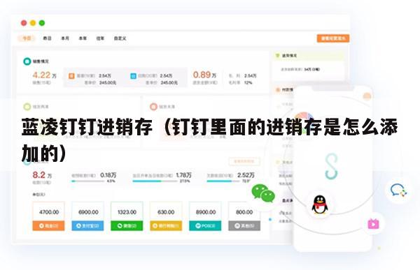 蓝凌钉钉进销存（钉钉里面的进销存是怎么添加的）