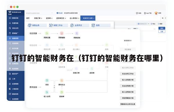 钉钉的智能财务在（钉钉的智能财务在哪里）