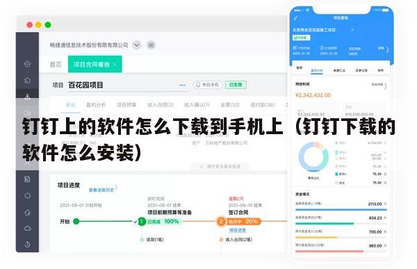 钉钉上的软件怎么下载到手机上（钉钉下载的软件怎么安装）