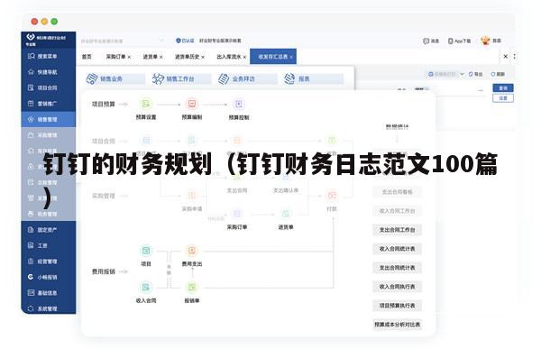 钉钉的财务规划（钉钉财务日志范文100篇）