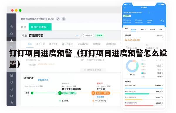 钉钉项目进度预警（钉钉项目进度预警怎么设置）