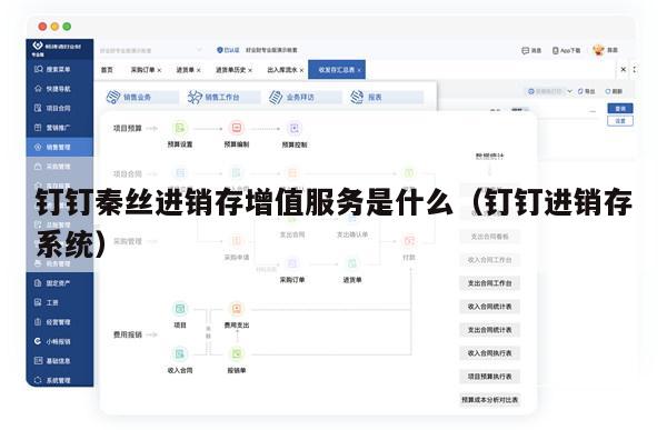 钉钉秦丝进销存增值服务是什么（钉钉进销存系统）