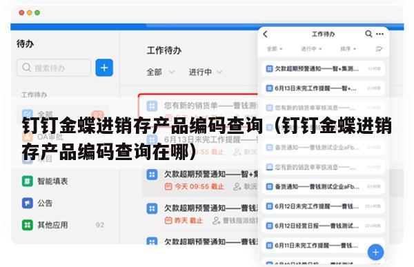 钉钉金蝶进销存产品编码查询（钉钉金蝶进销存产品编码查询在哪）