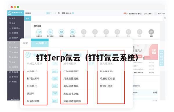 钉钉erp氚云（钉钉氚云系统）