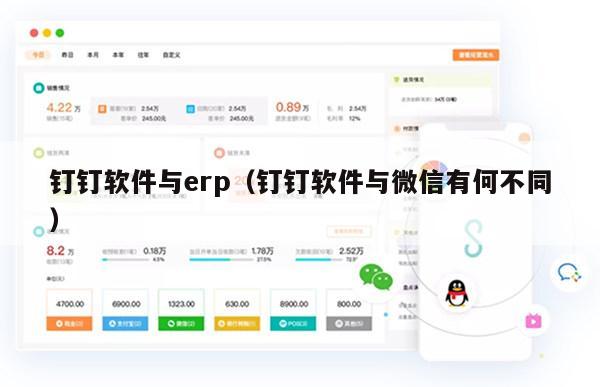 钉钉软件与erp（钉钉软件与微信有何不同）