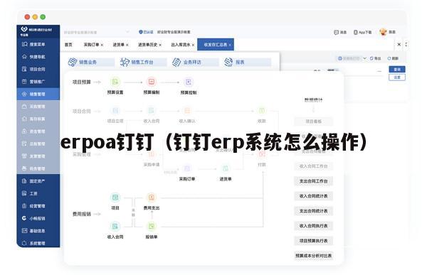 erpoa钉钉（钉钉erp系统怎么操作）
