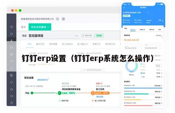 钉钉erp设置（钉钉erp系统怎么操作）