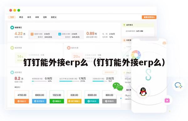 钉钉能外接erp么（钉钉能外接erp么）