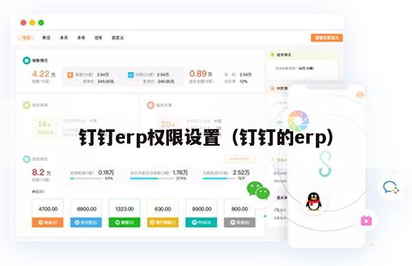 钉钉erp权限设置（钉钉的erp）