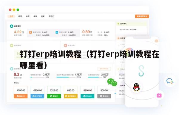 钉钉erp培训教程（钉钉erp培训教程在哪里看）