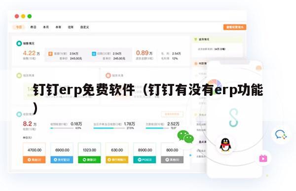 钉钉erp免费软件（钉钉有没有erp功能）