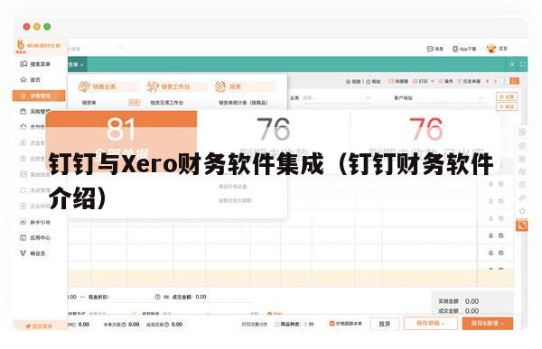 钉钉与Xero财务软件集成（钉钉财务软件介绍）