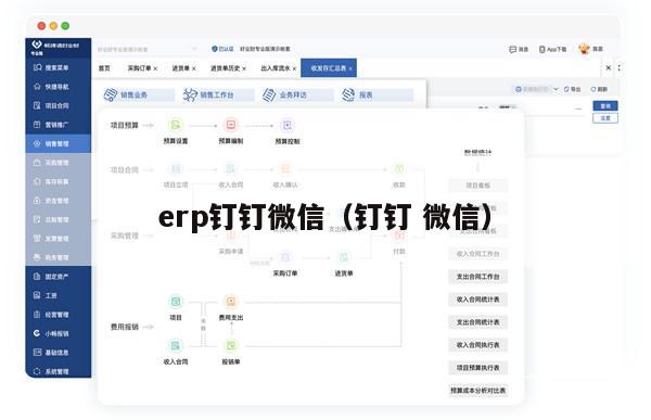 erp钉钉微信（钉钉 微信）