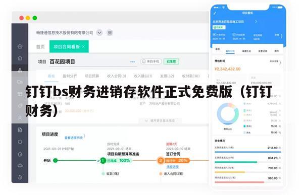 钉钉bs财务进销存软件正式免费版（钉钉 财务）
