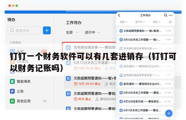 钉钉一个财务软件可以有几套进销存（钉钉可以财务记账吗）