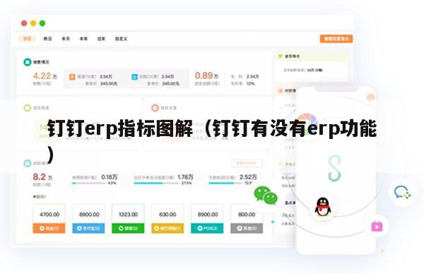 钉钉erp指标图解（钉钉有没有erp功能）