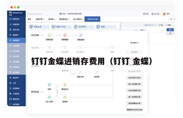 钉钉金蝶进销存费用（钉钉 金蝶）