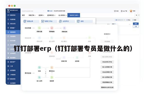 钉钉部署erp（钉钉部署专员是做什么的）