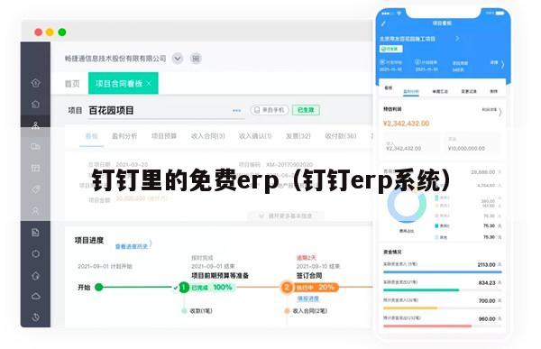 钉钉里的免费erp（钉钉erp系统）