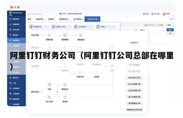 阿里钉钉财务公司（阿里钉钉公司总部在哪里）