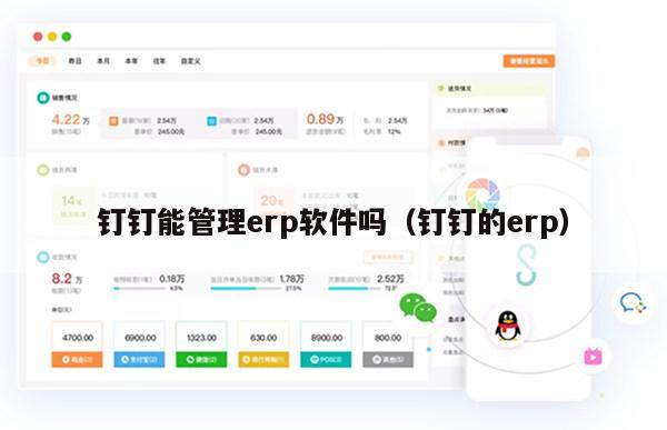 钉钉能管理erp软件吗（钉钉的erp）