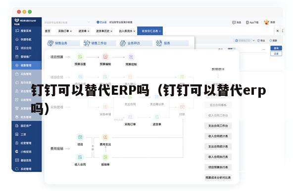 钉钉可以替代ERP吗（钉钉可以替代erp吗）