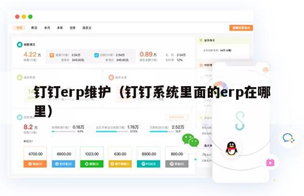 钉钉erp维护（钉钉系统里面的erp在哪里）