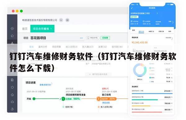 钉钉汽车维修财务软件（钉钉汽车维修财务软件怎么下载）