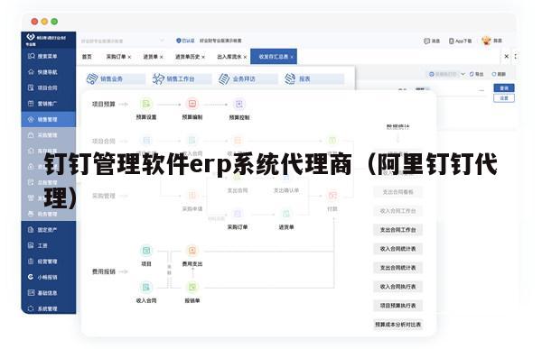 钉钉管理软件erp系统代理商（阿里钉钉代理）