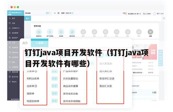 钉钉java项目开发软件（钉钉java项目开发软件有哪些）