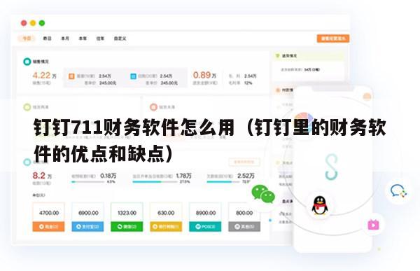 钉钉711财务软件怎么用（钉钉里的财务软件的优点和缺点）