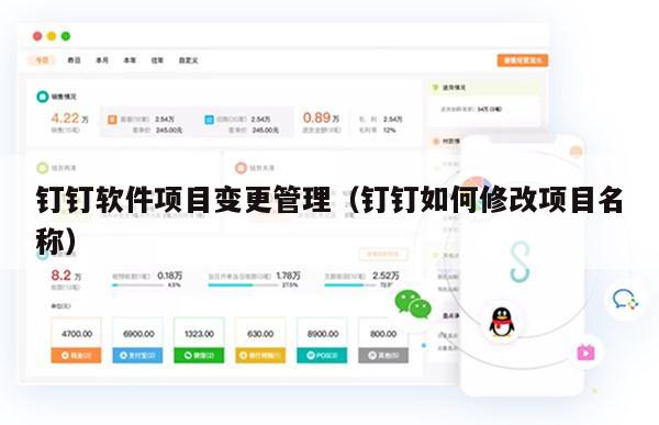 钉钉软件项目变更管理（钉钉如何修改项目名称）