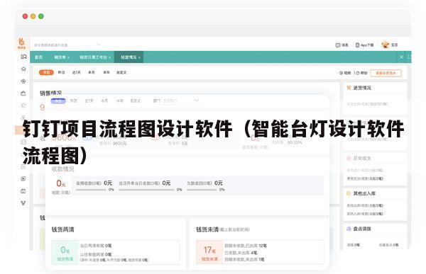 钉钉项目流程图设计软件（智能台灯设计软件流程图）