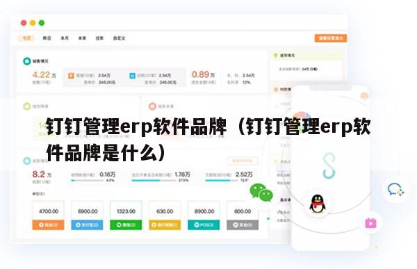 钉钉管理erp软件品牌（钉钉管理erp软件品牌是什么）