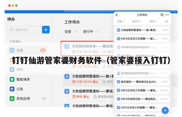 钉钉仙游管家婆财务软件（管家婆接入钉钉）