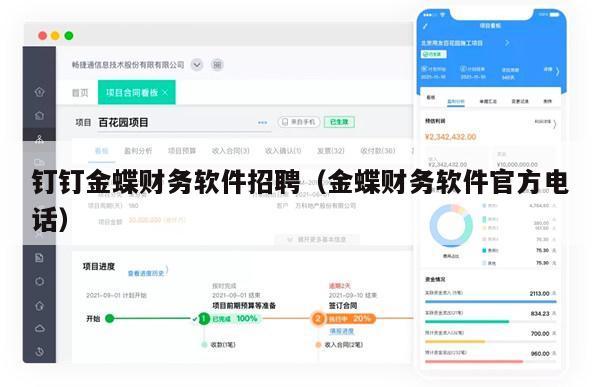 钉钉金蝶财务软件招聘（金蝶财务软件官方电话）