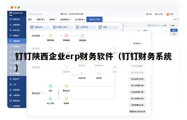 钉钉陕西企业erp财务软件（钉钉财务系统）
