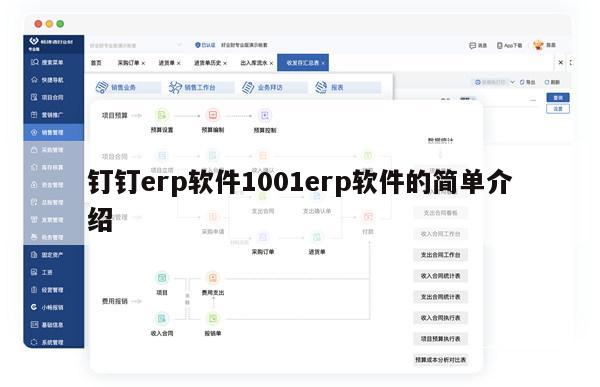 钉钉erp软件1001erp软件的简单介绍