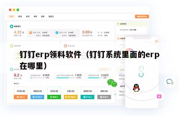 钉钉erp领料软件（钉钉系统里面的erp在哪里）