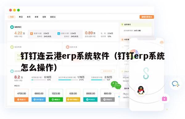 钉钉连云港erp系统软件（钉钉erp系统怎么操作）