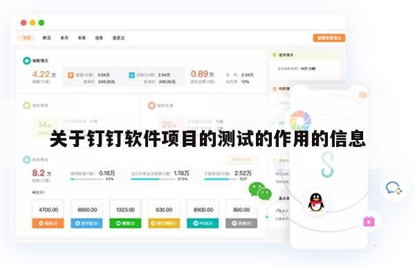 关于钉钉软件项目的测试的作用的信息