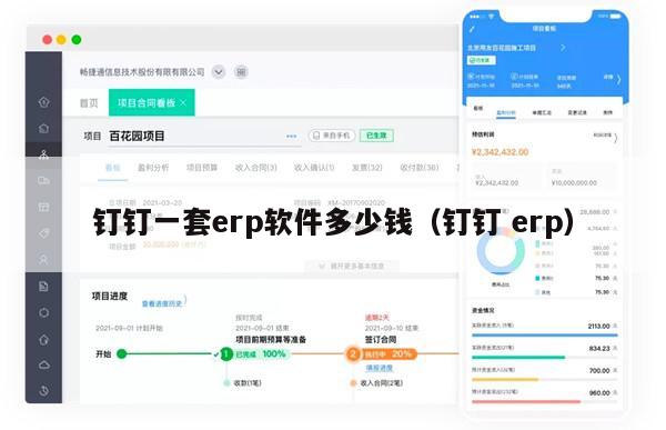 钉钉一套erp软件多少钱（钉钉 erp）