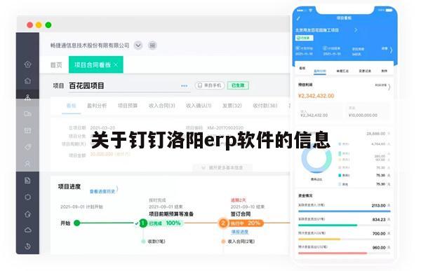 关于钉钉洛阳erp软件的信息