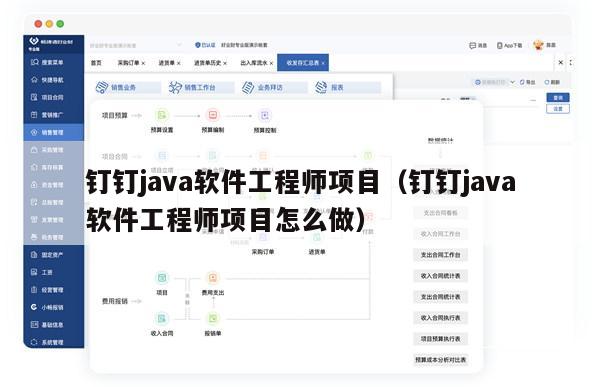 钉钉java软件工程师项目（钉钉java软件工程师项目怎么做）