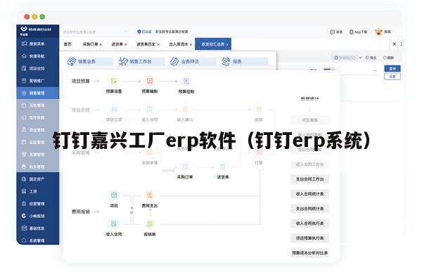 钉钉嘉兴工厂erp软件（钉钉erp系统）