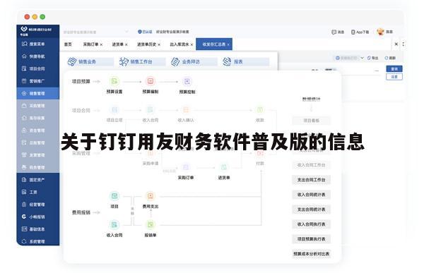 关于钉钉用友财务软件普及版的信息