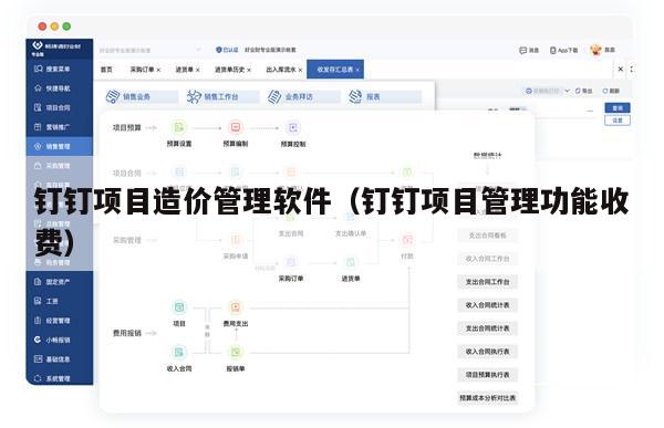 钉钉项目造价管理软件（钉钉项目管理功能收费）