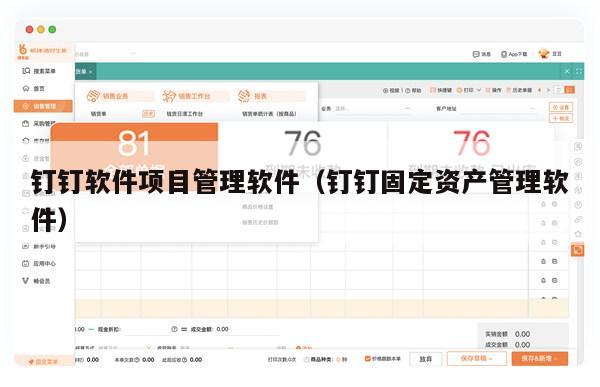 钉钉软件项目管理软件（钉钉固定资产管理软件）