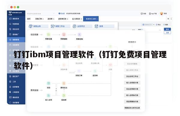 钉钉ibm项目管理软件（钉钉免费项目管理软件）